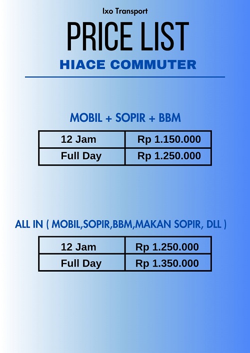 hiace commuter